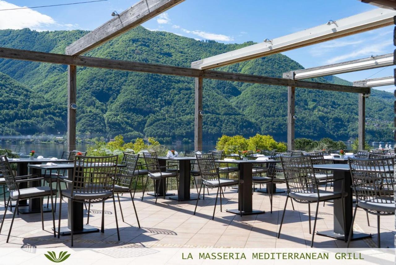 Dependence Del Parco Hotel Porlezza Exterior foto