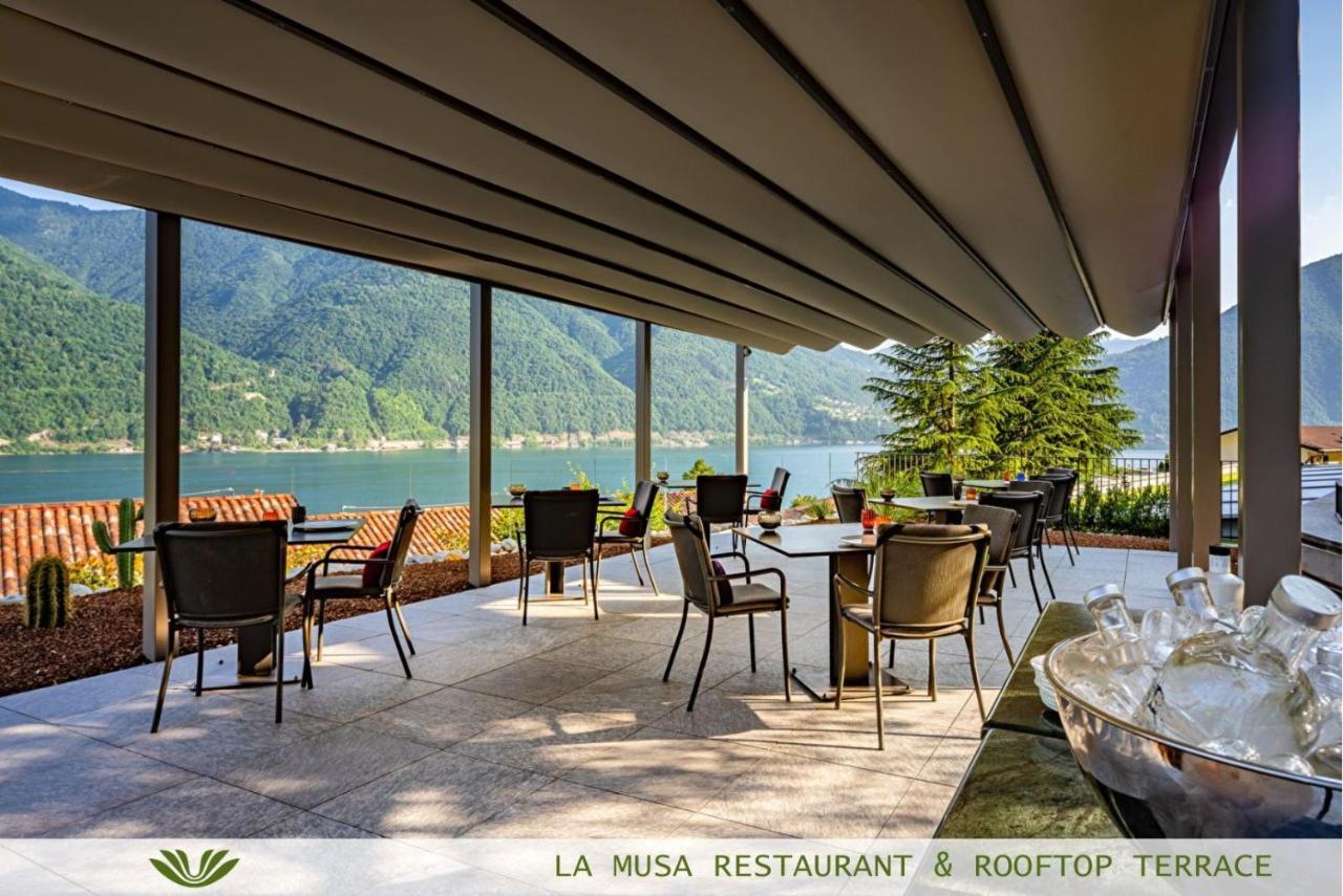 Dependence Del Parco Hotel Porlezza Exterior foto